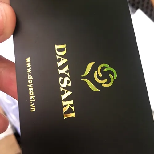 Quy Trình In Card Ép Kim